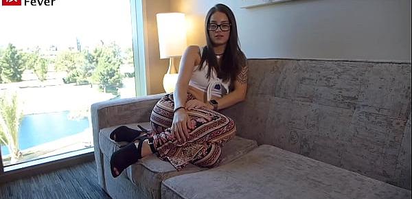  Southern Belle Cam Girl Maddy Wants Deep Penetration from Asian Guy - BananaFever AMWF